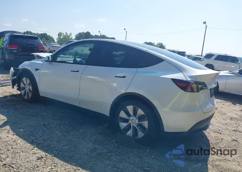 2021 Tesla Model Y Standard Range Rear-Wheel Drive из США, поврежденный, VIN 5YJYGDED4MF192824